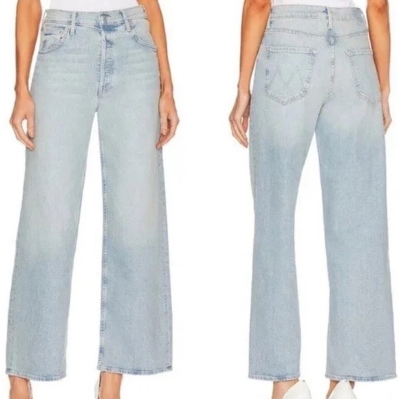 Mother Denim HW Spinner Skimp Pre Party Wash Light Wash 27 - Picture 12 of 12